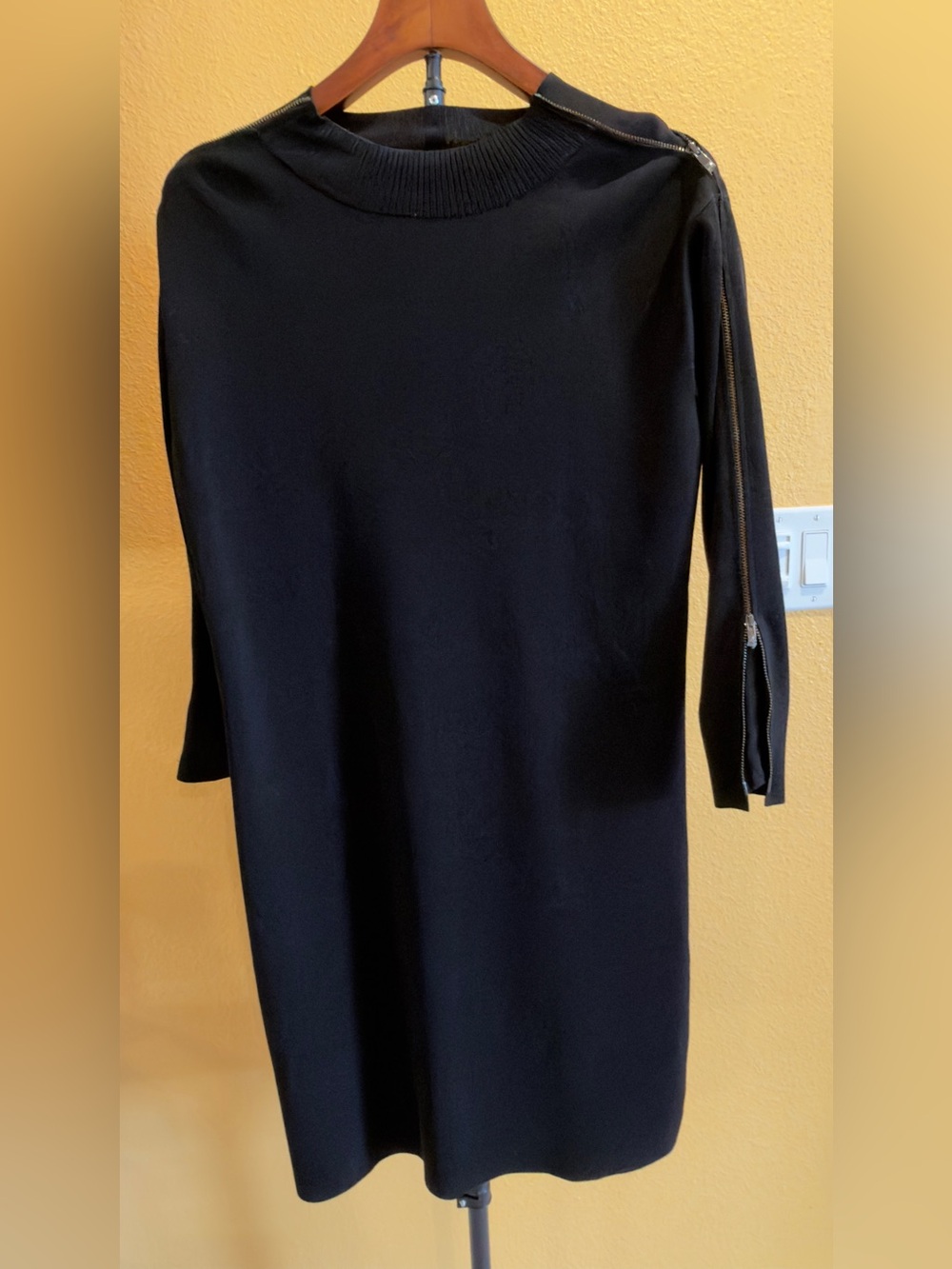 Per Se Carlisle Black Mock Neck NWOT Size XS